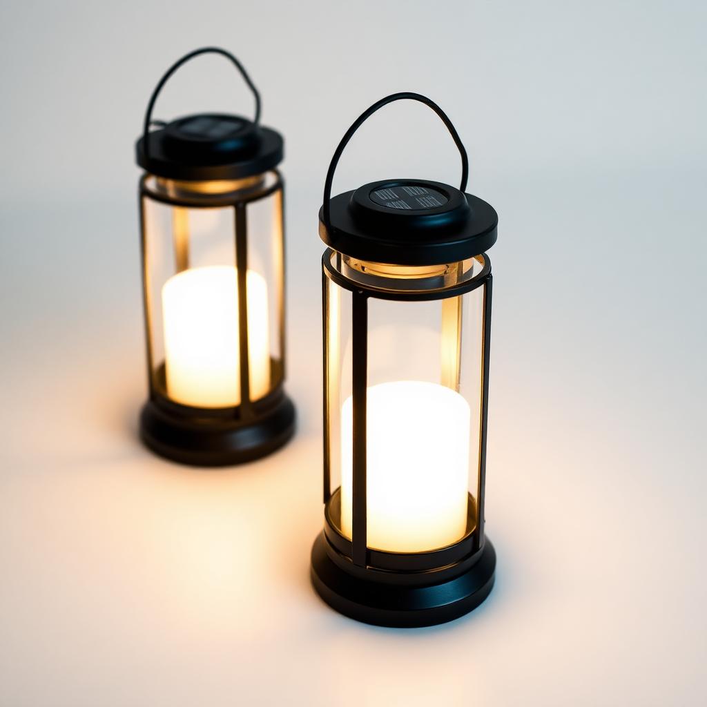 Outdoor Solar Lantern (Pair)