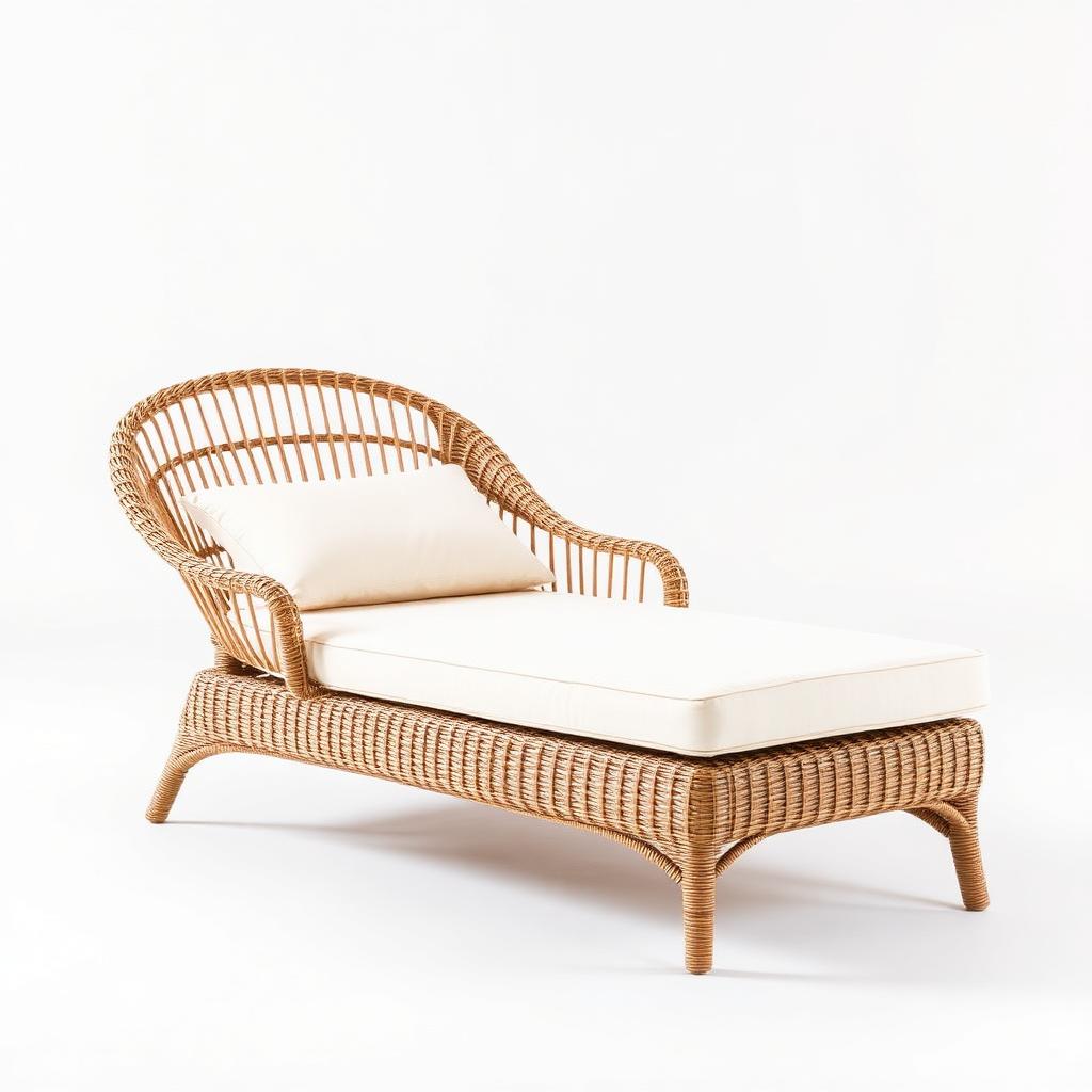 Rattan Lounger